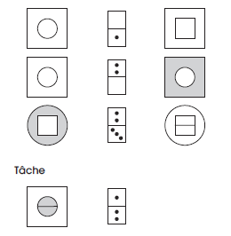 raisonnement abstrait format dominos